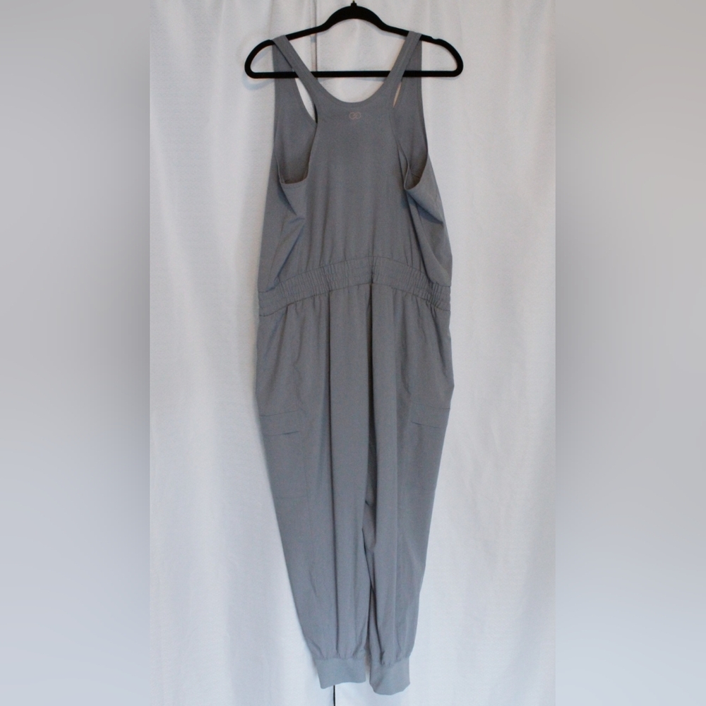 CALIA by Carrie Underwood Tank Romper – Size L (Grey Pearl) - Picture 3 of 7